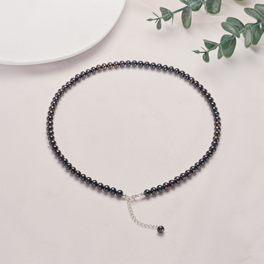 Hengsheng 5-6.5mm Near Round B - Pearl Trim Chain ulasan dan harga