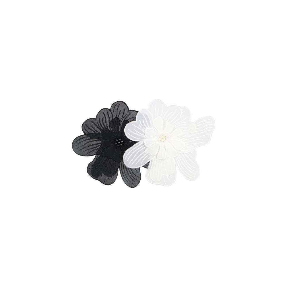3D Embroidered Flower Applique - Applique Patch Flower ulasan dan harga