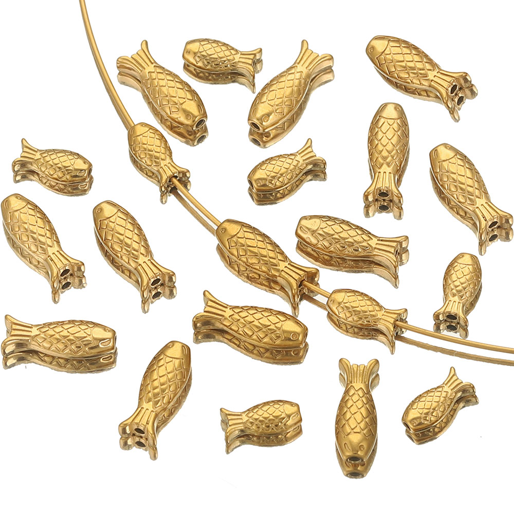 5PCS Stainless Steel Fish Char - Embroidery Craft ulasan dan harga