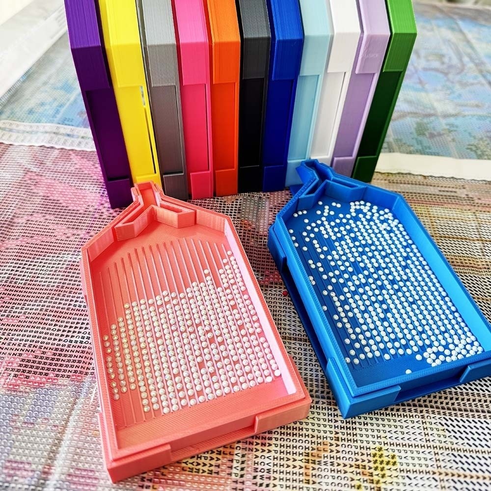 DIY Craft Large Diamond Painti - Craft Embellishment Storage ulasan dan harga