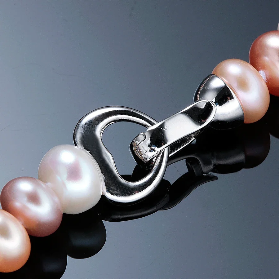 YWYC 7-10mm Bread Bead Freshwa - Pearl Trim Chain ulasan dan harga