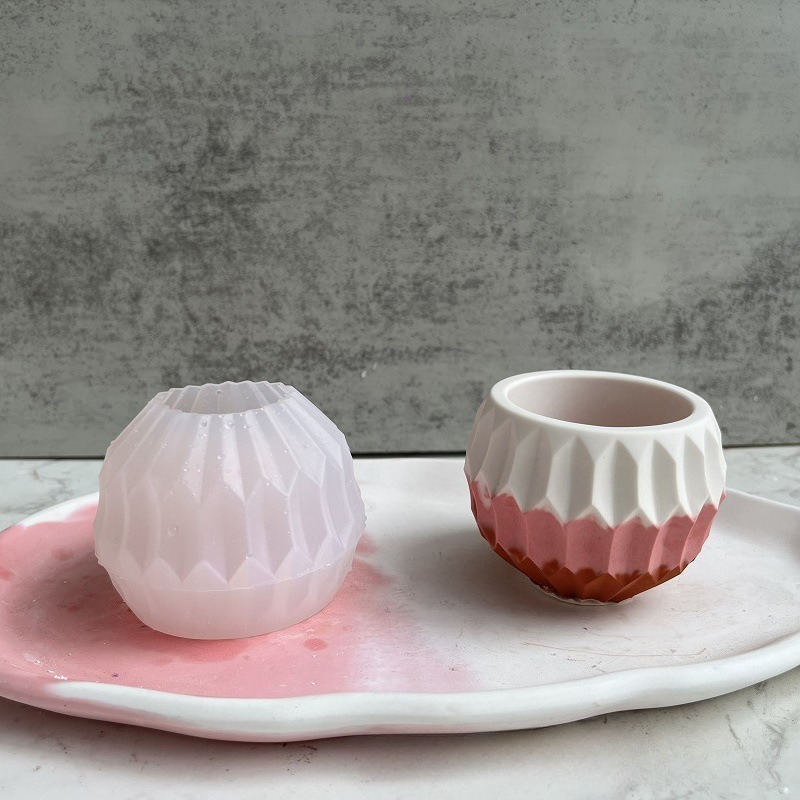 Small Round Meat Planter Silic - Craft Embellishment Storage ulasan dan harga