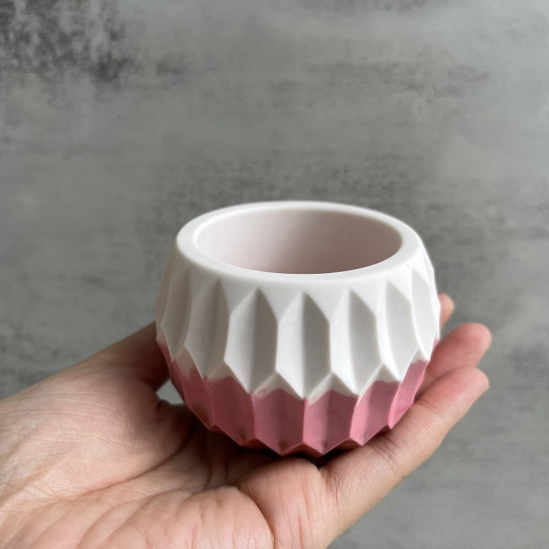 Small Round Meat Planter Silic - Craft Embellishment Storage ulasan dan harga