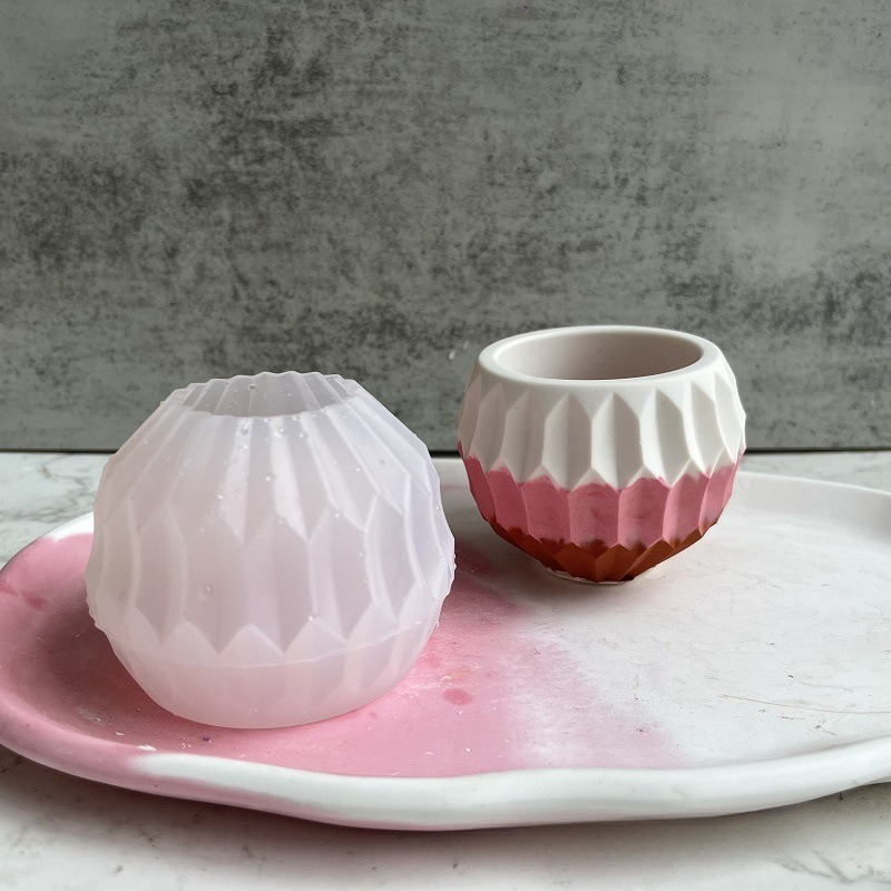 Small Round Meat Planter Silic - Craft Embellishment Storage ulasan dan harga