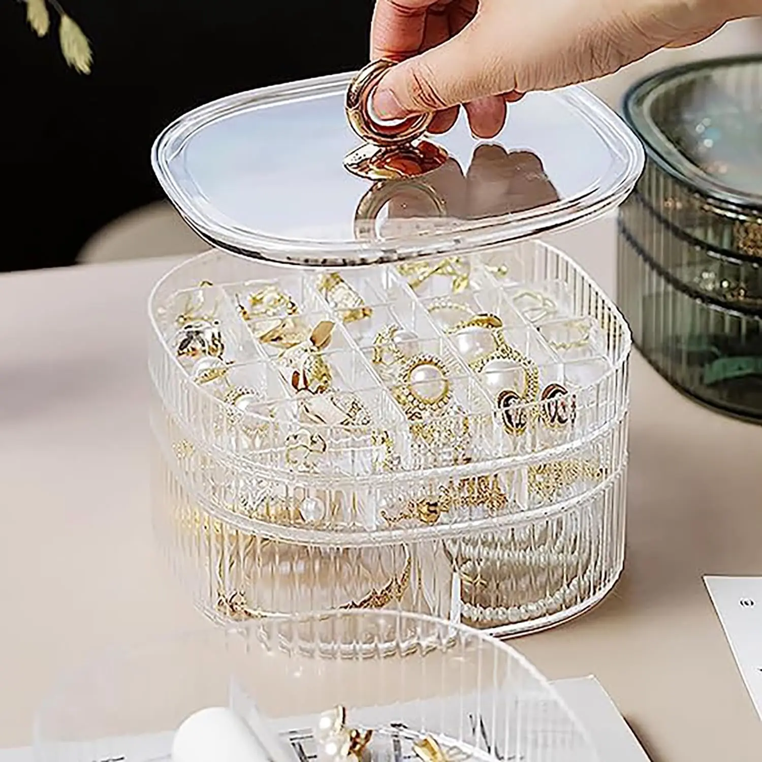 Jewelry Box, Jewelry Organizer - Craft Embellishment Storage ulasan dan harga